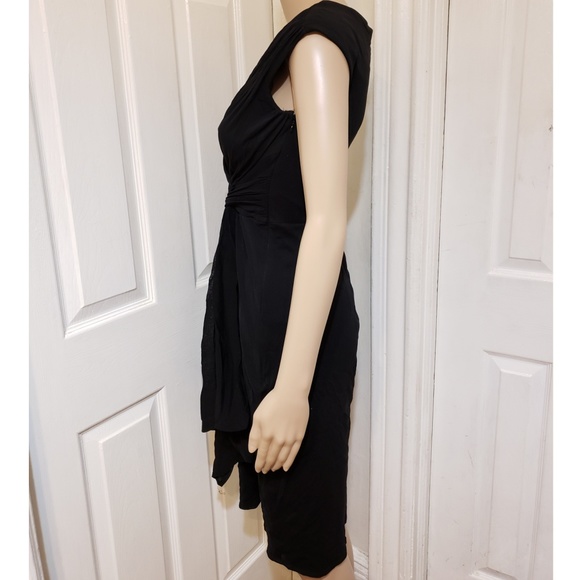 NWOT| Sangria {KNOT FRONT V-NECK DRESS} - Picture 7 of 9